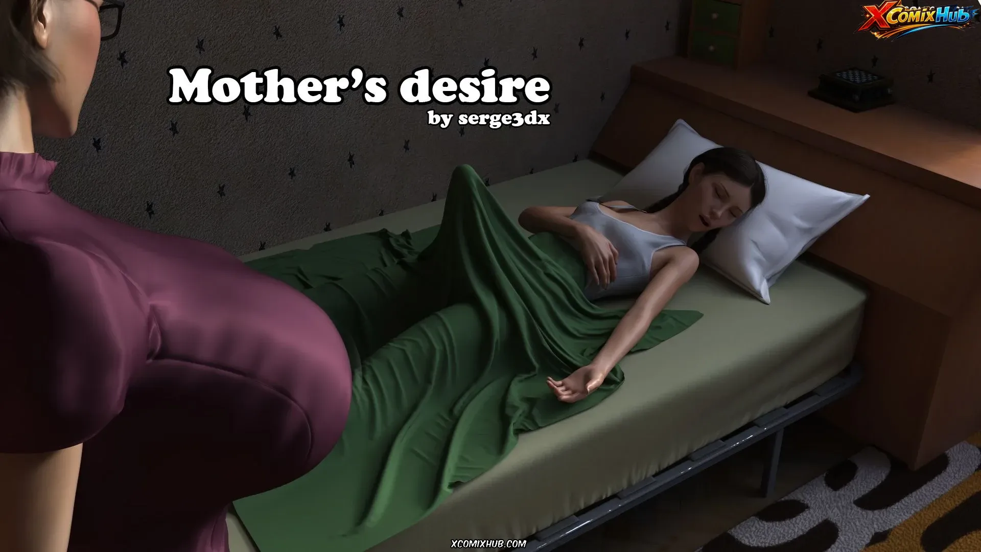 Mother’s Desire Serge3dx 001 Comic Page 1